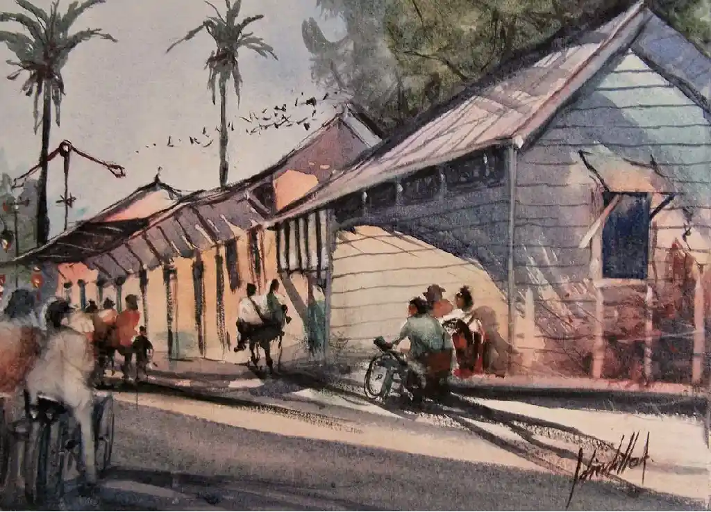 Estación Tren en Peralta,